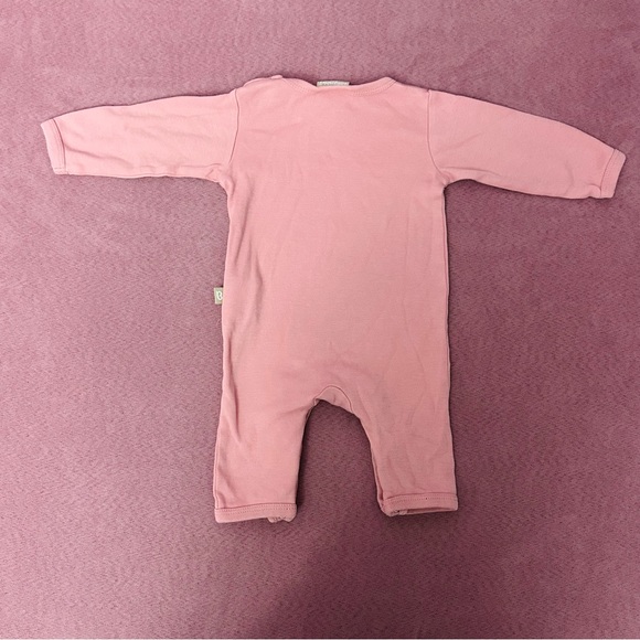 Babyushka Organic WCF 0-3M L/S Jumpsuit Two-Pack Mauve - Picture 5 of 6